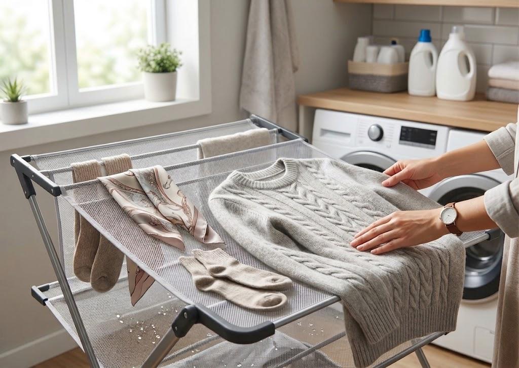 Wool & Silk Care: Why We Flat Dry Your Delicate Fabrics